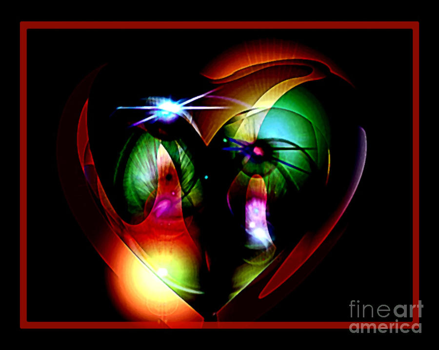 Darkest Heart Digital Art by Gayle Price Thomas