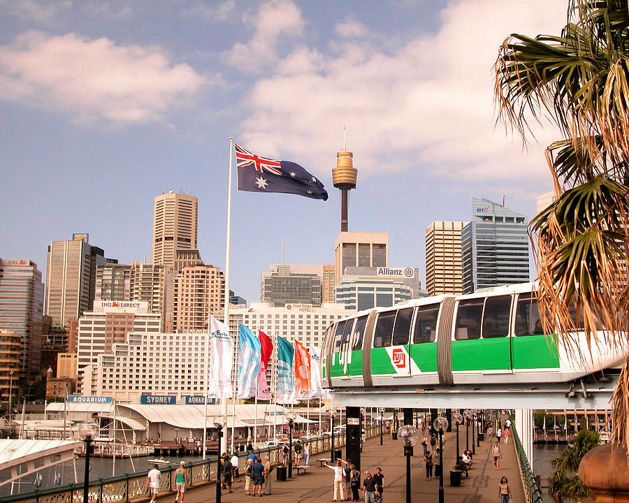 Darling Harbor Photograph - Darling Harbor by Aileen Mayer