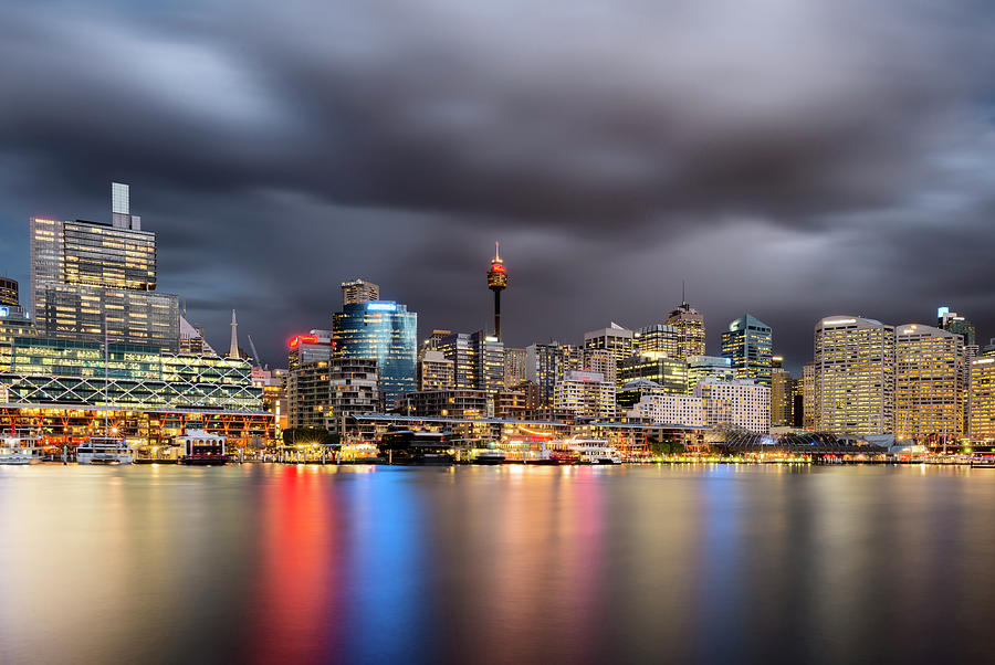 Darling Harbour, Sydney - Australia Photograph by Atomiczen