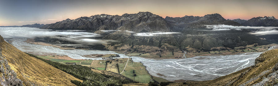 Dart River Valley And Humboldt Range Photograph by Colin Monteath
