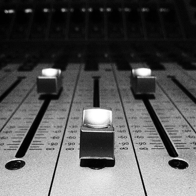 Bw Photograph - Darth Fader. #studio #console #bnw #bw by Maxime Leclaire