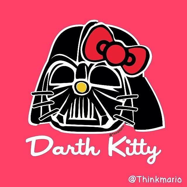 Darthvader Photograph - Darth Kitty

#darthvader by Think Mario
