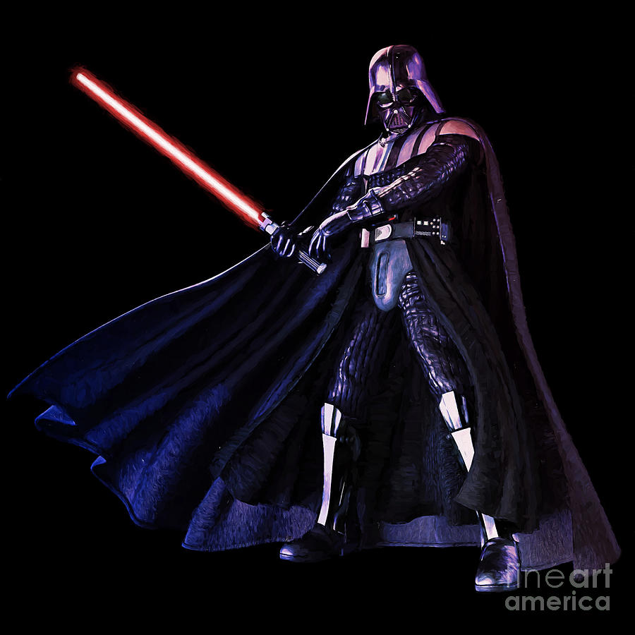 Darth Vader - Star Wars Sith Lord Painting