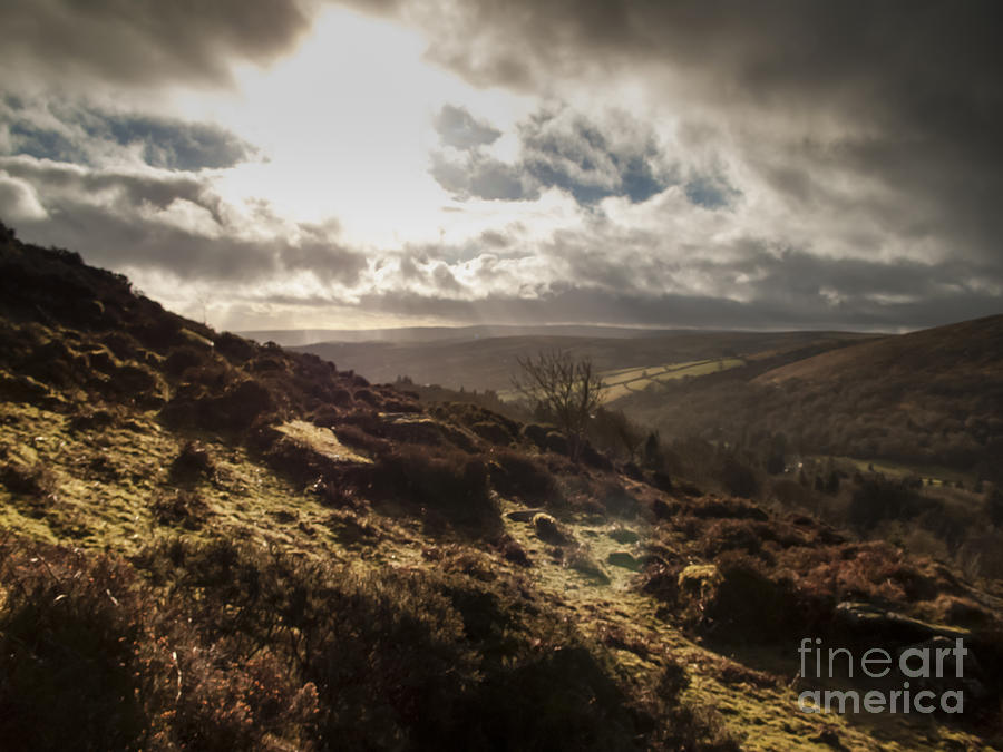 Nature Photograph - Dartmoor Drama by Jan Bickerton
