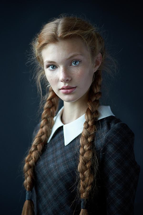 Portrait Photograph - Dasha by Alexander Vinogradov