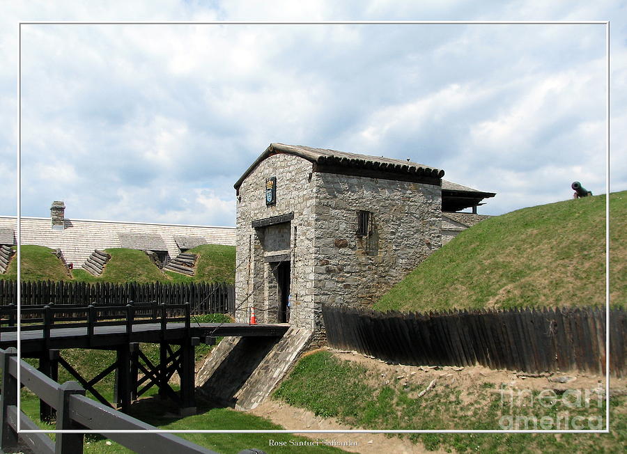 Dauphin Battery and Gate of the Five Nations Old Fort Niagara Photograph by Rose Santuci-Sofranko