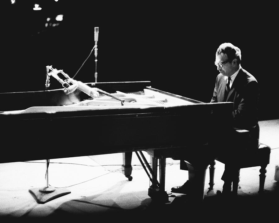 Dave Brubeck Photograph - Dave Brubeck at Monterey Jazz Festival D231 by Gary Russell