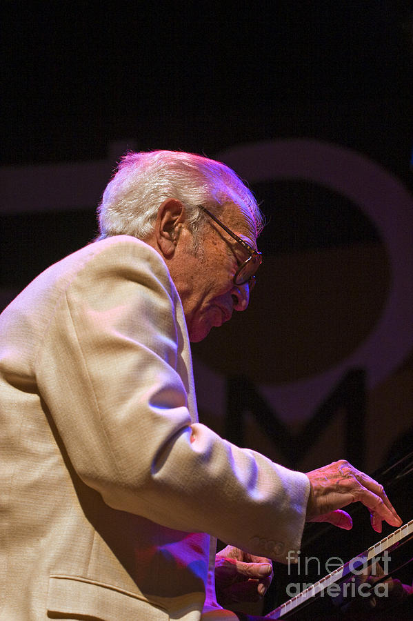 Dave Brubeck on Piano Photograph by Craig Lovell