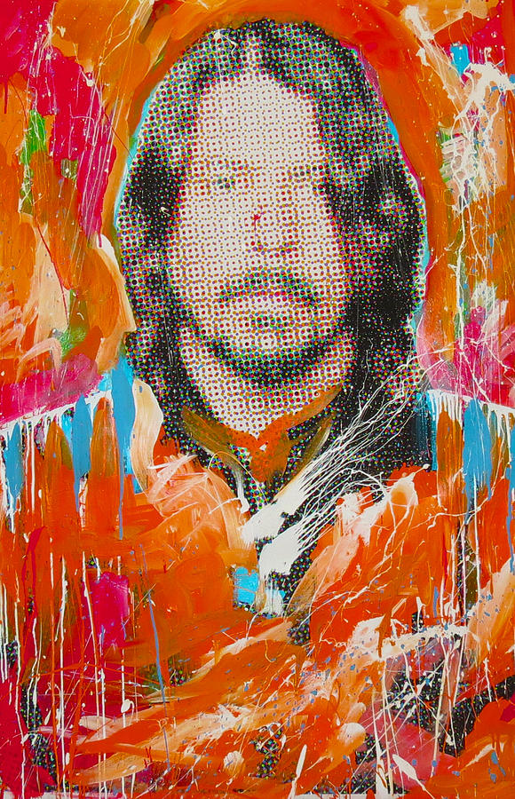 Dave Grohl Painting by Elliott Aaron From