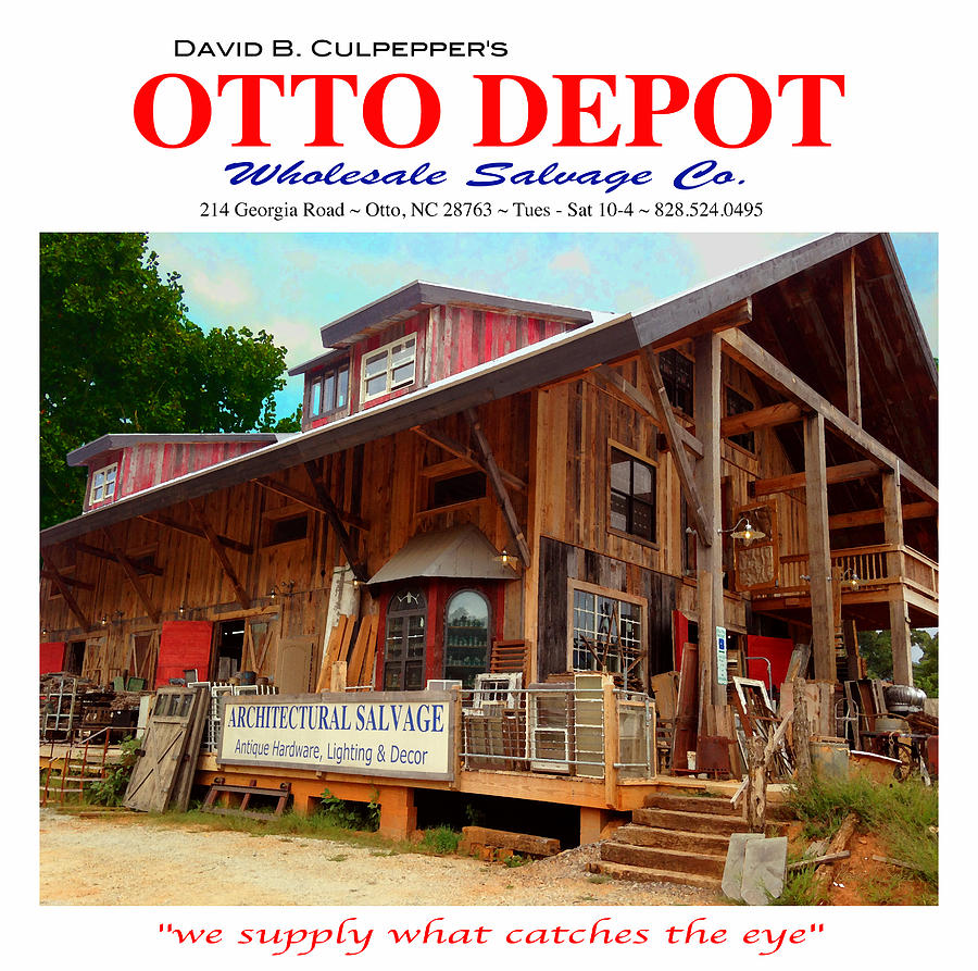David B. Culpeppers Otto Depot Photograph by Robert J Sadler