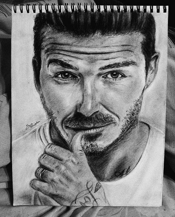 The Art of David Beckham - Captain Fantastic on Behance