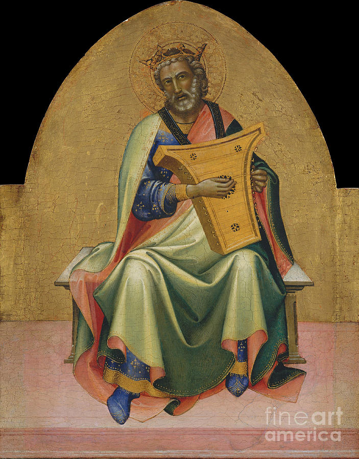 David By Lorenzo Monaco Photograph by MMA Gwynne Andrews and Marquand Funds