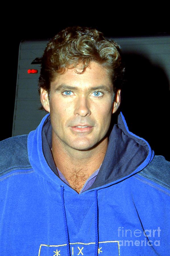 David Hasselhoff 1991 Photograph by Ed Weidman