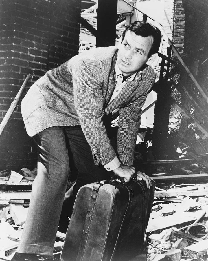 David Janssen in The Fugitive Photograph by Silver Screen David Janssen in The Fugitive Photograph by Silver Screen