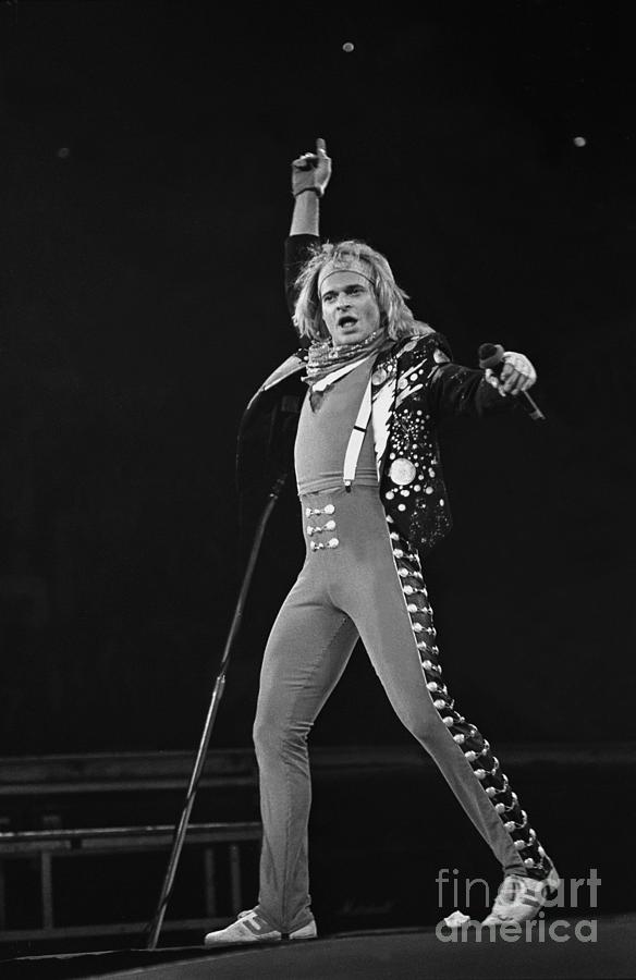 Musician Photograph - David Lee Roth by Concert Photos