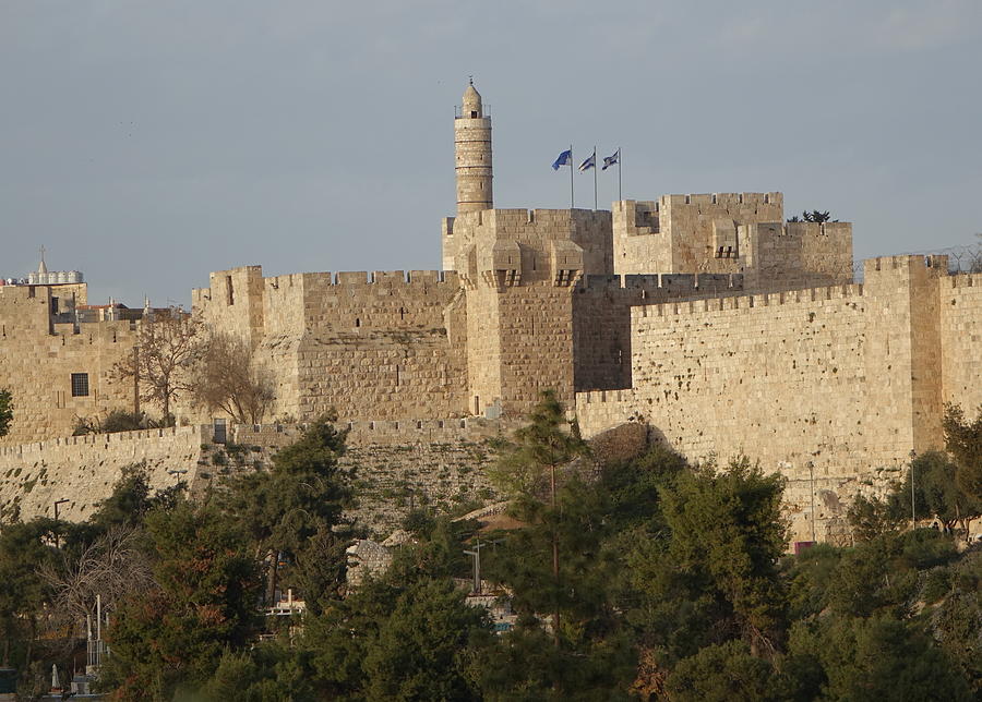 Davids Fortress Jerusalem Photograph by Rita Adams