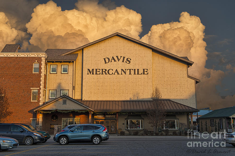 Davis Mercantile Photograph by David Arment