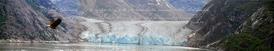 Dawes Glacier Digital Art by Terry Boykin