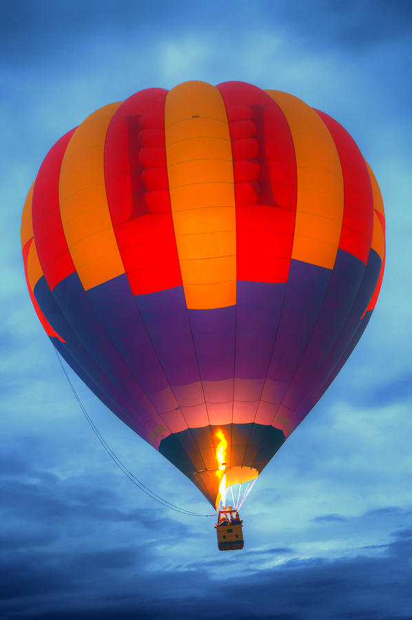 Dawn Ascension - Hot Air Balloon Photograph by Nikolyn McDonald