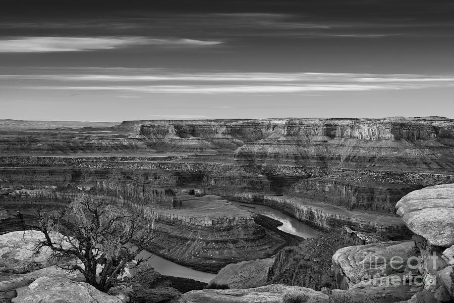 Dawn At Dead Horse Point Bw Photograph by Jerry Fornarotto - Fine Art ...