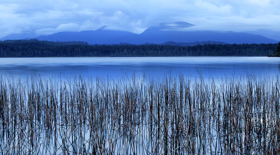 Dawn At Lake Mahinapua  Hokitika, South Photograph by Nicola M Mora