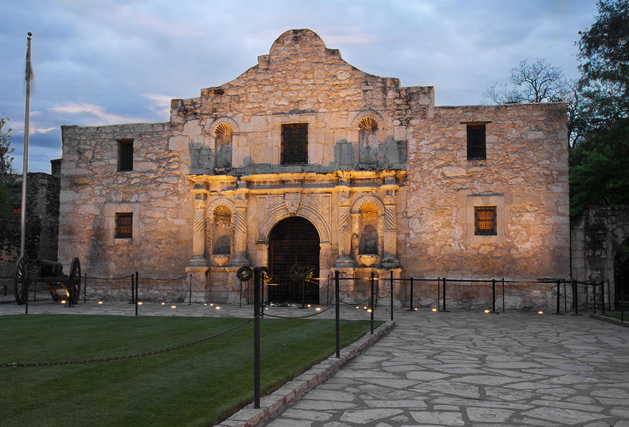 Dawn at the Alamo Photograph by Jemmy Archer