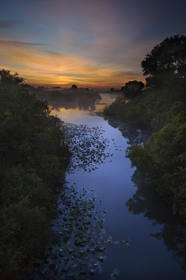 Dawn at the stream Photograph by Al Hurley