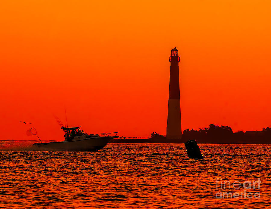 Dawn Boating at Barnegat Light Photograph by Nick Zelinsky Jr