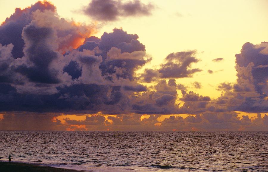 Beach Photograph - Dawn Breaking by Julie Grandfield