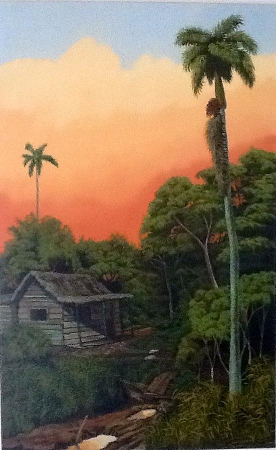 Dawn Painting by Carlos Rodriguez