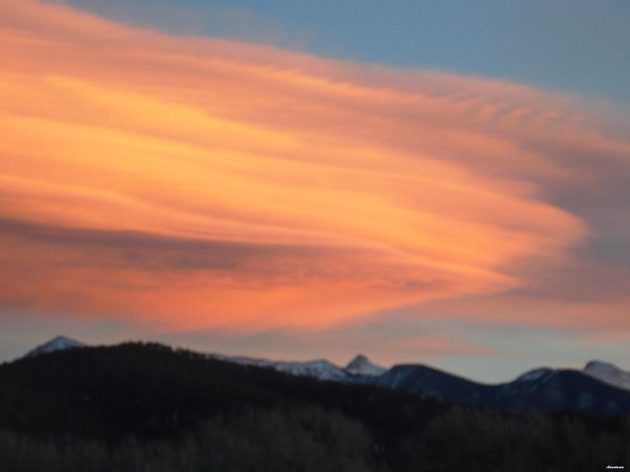 Dawn Glory Cloud Over El Valle Photograph by Anastasia Savage Ealy