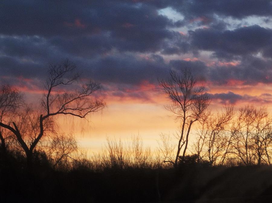 Dawn in the Catskills Photograph by Ellen Levinson