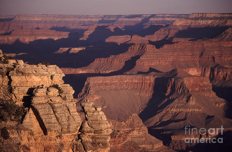 Grand Canyon National Park Photograph - Dawn in the Grand Canyon by Liz Leyden