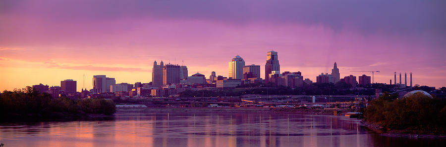 Dawn Kansas City Mo Photograph by Panoramic Images