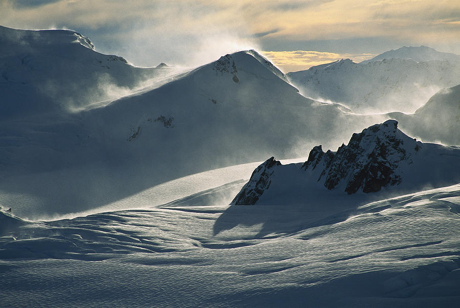 Dawn On Franz Josef Glacier Photograph by Colin Monteath