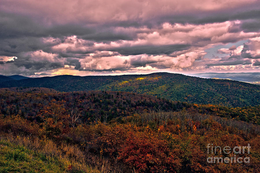Nature Photograph - Dawn On Skyline Drive by Tom Gari Gallery-Three-Photography