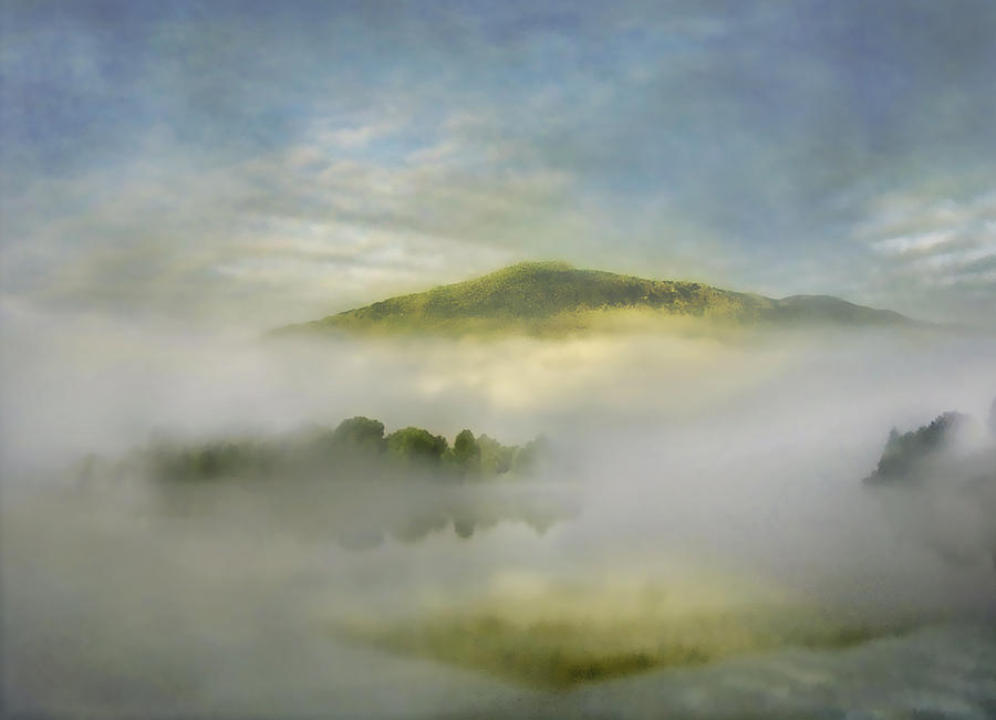 Sunset Photograph - Dawn over Lake Grasmere by Adrian Campfield