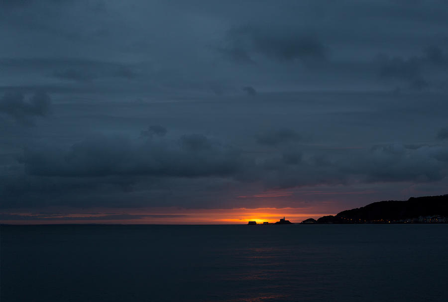 Dawn over Swansea Bay Photograph by Paul Cowan