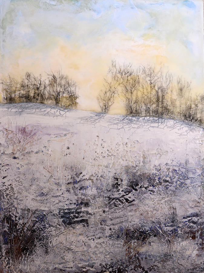 Winter Painting - Dawn by Regina Quinn