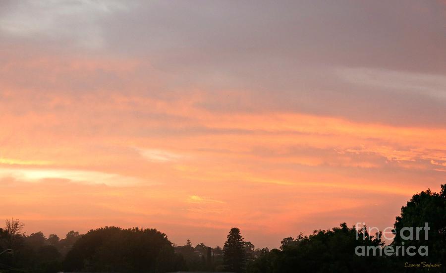 Dawn Sky Photograph by Leanne Seymour