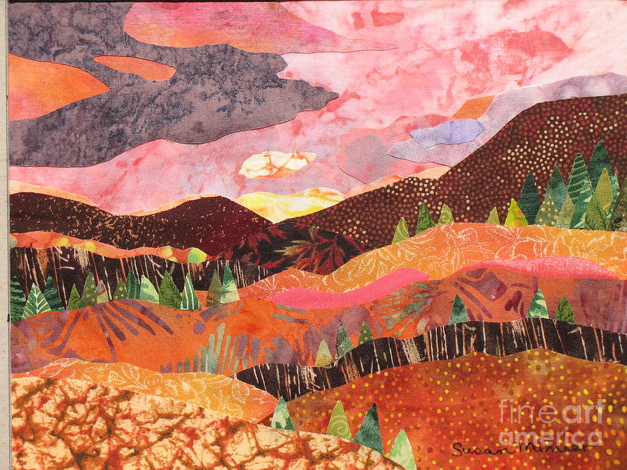 Fall Painting - Dawn by Susan Minier
