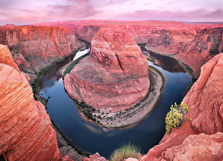 Grand Canyon National Park Photograph - Dawn Upon Horseshoe Bend by Gregory Ballos