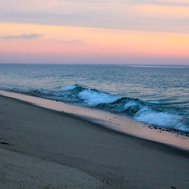 Beach Photograph - Dawn Waves by Justin Connor