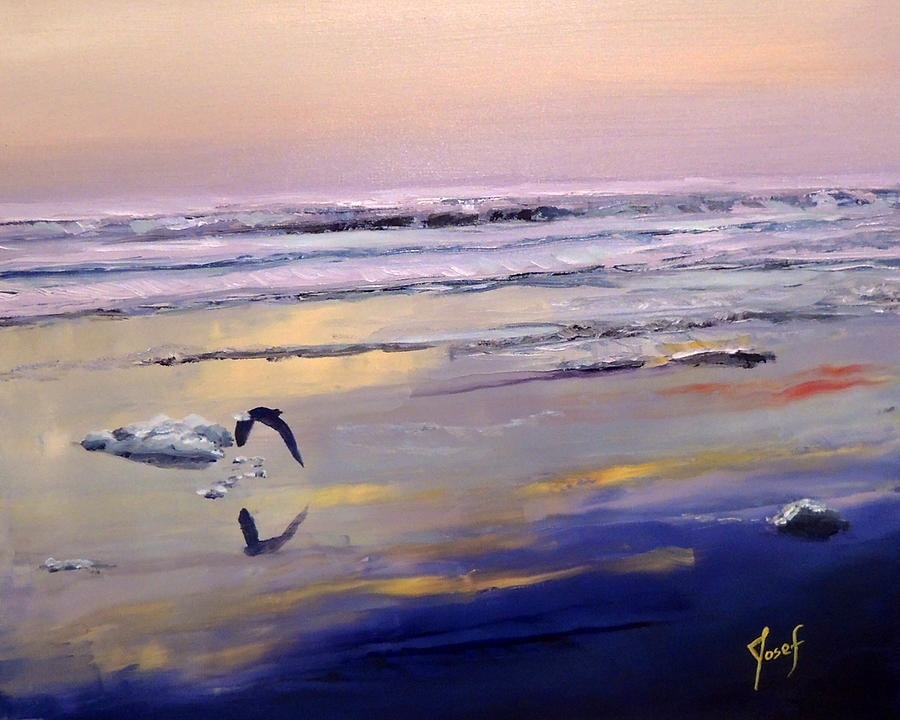 Dawns Flight Painting by Josef Kelly