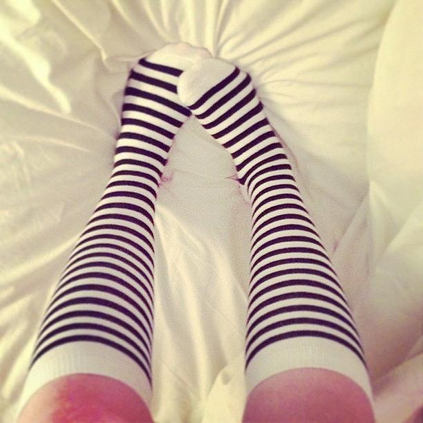Signature Photograph - Day 11:365: My #signature Is Knee Highs by Maureen Bates