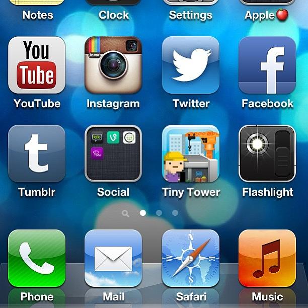 Day 2- Blue- My Home Screen Background! Photograph by Emma Crystall