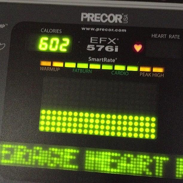 Elliptical Photograph - Day 53. #elliptical #24hourfitness by Jeff Bickley