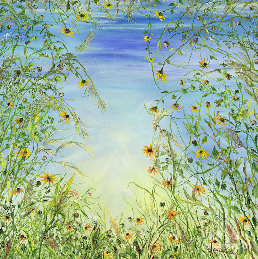 Flower Painting - Day Dream by Regina Wirsich Roberts
