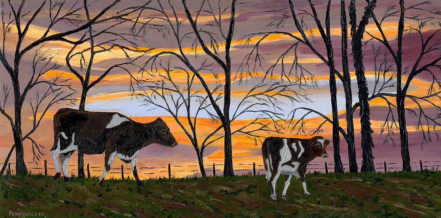 Day is Done Painting by Barb Pennypacker