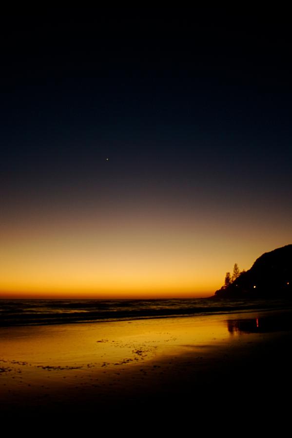 Landscape Photograph - Day Meets Night by Shane Dickeson